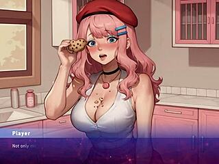 waifu by myside ep1 patches you into her huge tits hentai gameplay adventure