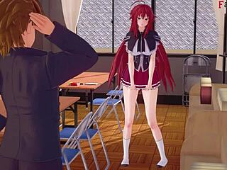 hs dxd ntr madness 2 rias gets railed hard in full 1hr sheer fantasy trailer??