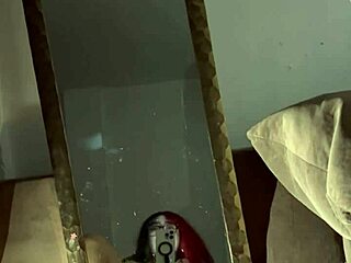 hey goth girl shakes her fat ass pussy while masturbating