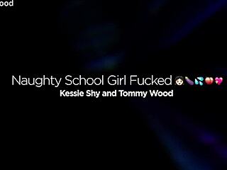 Kessie Shy Plays Rough Russian Fuck Toy Ending in Monster Facial