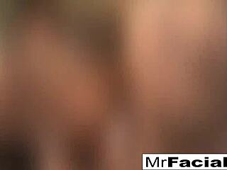 Londons extra wet sloppy sucking leads to massive facial cumshot