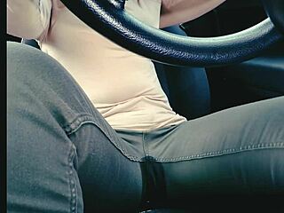 traffic jam traps desperate jeans wetting accident