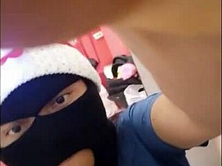 i'm flaunting my ass in the empty hospital hall on christmas eve... so horny waiting for my boyfriend to fuck me senseless