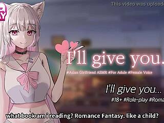 Korean ria 18 plays naughty roleplay begging for cock in english subbed voice