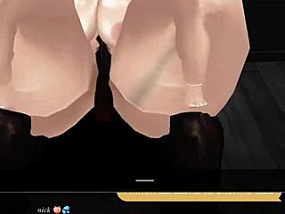 Two busty twin asses get doggystyle fucked by monster cock in interracial frenzy