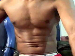 black guy strokes massive monster cock solo big dick tease explosion