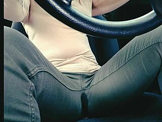 traffic jam traps desperate jeans wetting accident