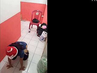 i'm flaunting my ass in the empty hospital hall on christmas eve... so horny waiting for my boyfriend to fuck me senseless