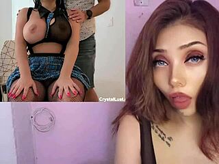 horny latina schoolgirl with big tits and ass seduces stepdad for creampie