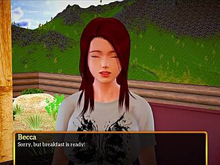 redhead teen big ass tits in erotic homemade family game play