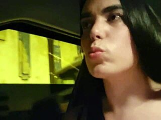 Crossdresser Fulfills Fetish Fucking Hard in Truck Transsexual Ecstasy Ride
