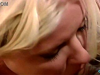 Boss hardcore fucks blonde secretary's shaved tight cunt doggystyle