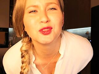 her skilled hands tease nipples and clit with vibrating toy bliss