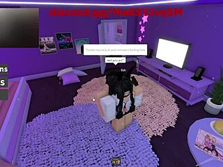 sexy girl tries so hard to please me with her mouth n ride... roblox