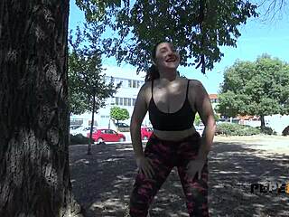 busty gigi lust workouts lead to deepthroat doggystyle pounding by coach rough big cock sex