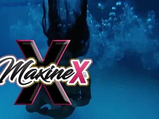 Pussy bandit drills Maxine X's throat pussy