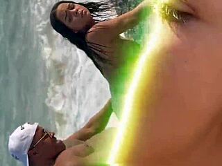 we fuck on the beach everyone watching it went viral brazil
