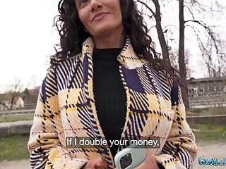 this big ass latina with huge tits rides my cock outdoors pov