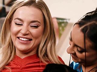 rivals turn lesbian group fuck frenzy 😈👭💦