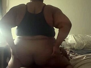 damn pregnant bbw babe rides bbc cowgirl to shake her big tits