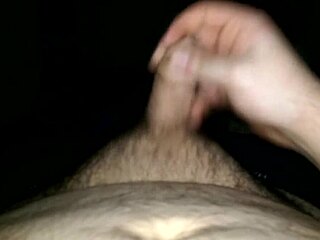 Uncut Cock Explodes in Intense Solo Stroke Session