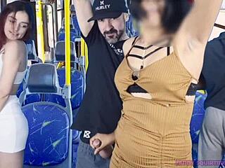 hot woman groped creampied full bus skirt ass worship
