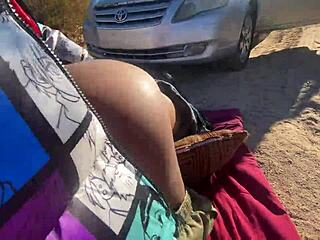 Quick Ebony Ass Pounding Bent Over Before College Class Starts!