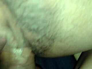 shaved milf tight pussy creampie floods her pretty hole