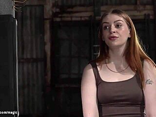 milf boxer ties up pale manager for kinky lesbian bdsm toy fucking