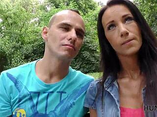 Hunt4k Guy Lets Stranger Fuck Cute GF Liliane For Quick Cash Pickup