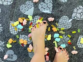 i'm crushin these poor lil bears right under my huge ass cheeks ugh sorry not sorry