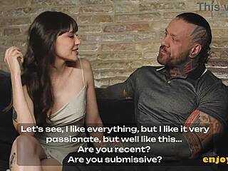 Brunette Tattoo GF and BF's Bald Pussy Rimjob Blowout Ride in HD Cowgirl Cum Fest