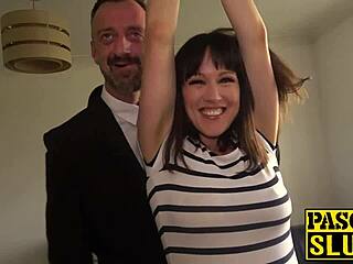 uk babe, gag on this cock while i finger and pound you for that cum mouthful