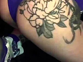 British Slut Shakes Big Ass on Beach in Wet Panties