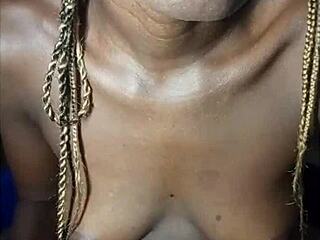 wanna see this african teen's phat lips slurp cock and swallow every drop?