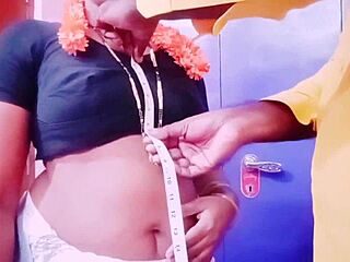 desi housewife fucks tailor with steamy telugu dirty talk 😈🔥