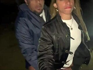 Wife Fucks Stranger on Beach While Hubby Watches in Humiliation