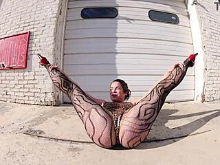 Thick Curvy Wife Flashes Huge Ass In Thong Bodysuit Walking Docks