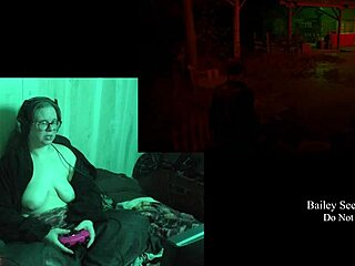 BBW Brunette Bares Huge Natural Tits in Naked Game Play