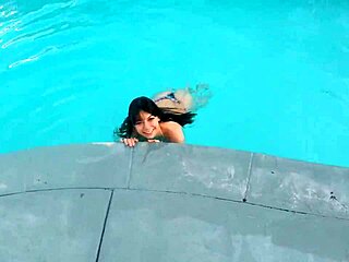 hey slut at the swimming pool wanna SUCK this mean cock till it cums on your tits outdoors?