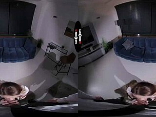 Redhead Faces Brutal Punishment in Dark VR Room