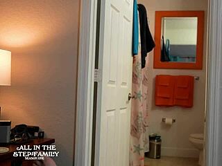 stepmom's bikini on vacation got me hard, she jerked me off quick