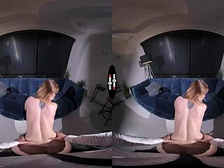 Redhead Faces Brutal Punishment in Dark VR Room