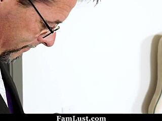 Masked Stepdaddy Sneaks In To Pound Stepdaughter Hard!