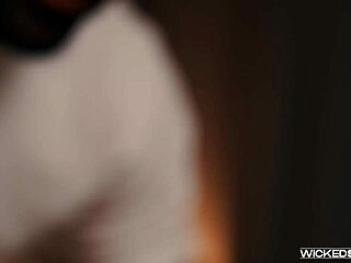 tahlia lane delivers ebony pov sensual relief with massive cumshot facial