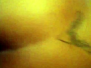 nice round amateur ass on display in close-up view