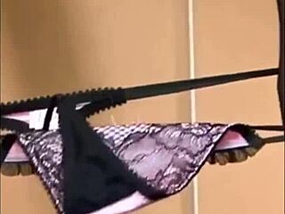 solo creep teases with slow clothes rip during seductive dance striptease