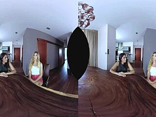 Czech FFM threesome has brunette MILF riding cock cowgirl while shaved pussy gets missionary pounded bent over