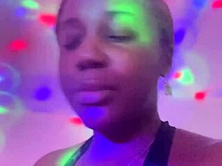 natural blonde with hairy dark skin bares her sexy assets