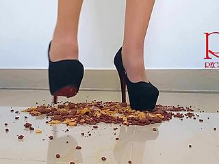 Crushing Cornflakes Under High Heels Boots Feels So Intense